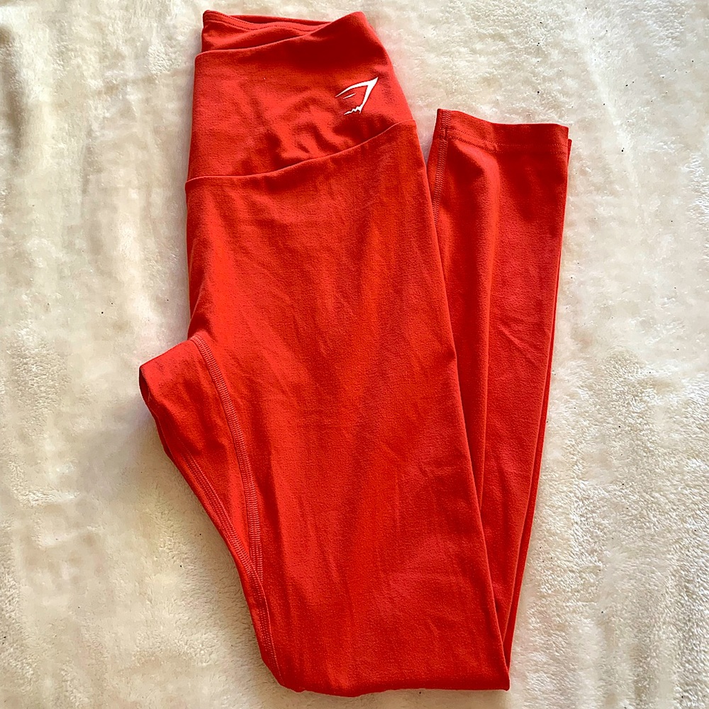 ✨SOLD✨Gymshark Women’s Training Leggings Red Small
